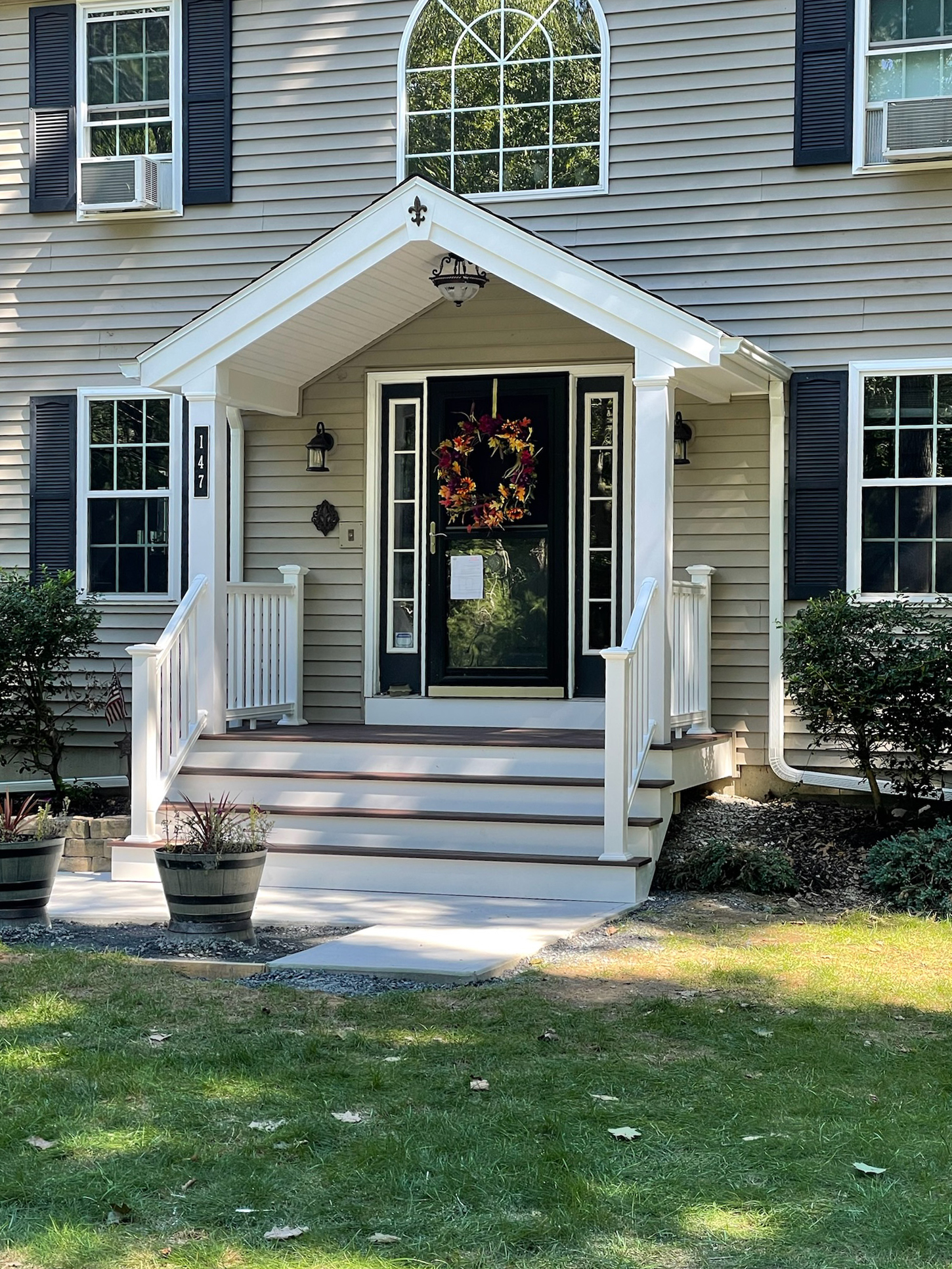Portico entrance